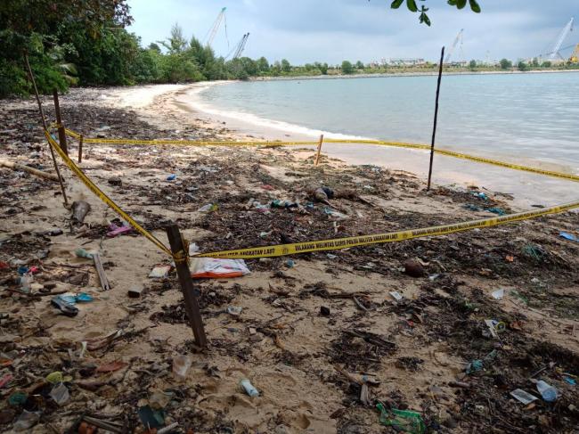Mayat di Pantai Mako Lanal Batam Diduga Terkait Sabu 6 Kg
