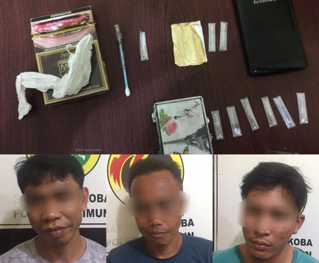Bandar Sabu Dibekuk Satnarkoba Polres Karimun, Barang Bukti Dalam Handphone