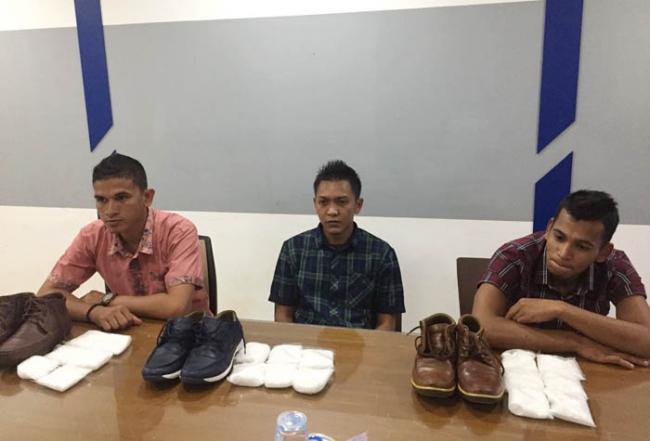 Komplotan Pembawa Sabu Ditangkap di Hang Nadim, Dua Orang Lolos ke Cengkareng
