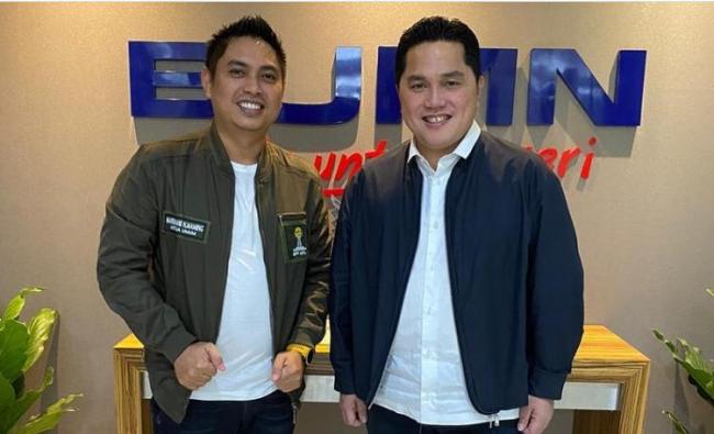 Hipmi Kecam Deklarator Capres Erick-Bahlil