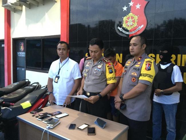 Dua Pelaku Jambret Gonta Ganti Motor Saat Beraksi di Karimun