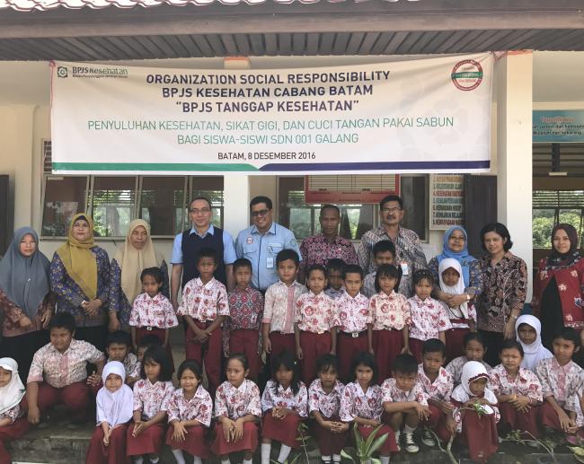 BPJS Tanggap Kesehatan, Berikan Bantuan Fasilitas UKS dan Sosialisasi Kesehatan ke Sekolah