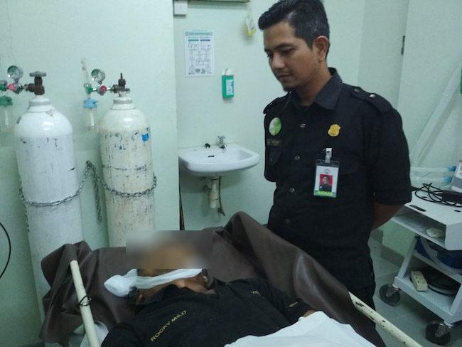 Seorang Pria Paruh Baya Tanpa Identitas Diduga Tewas Kecelakaan