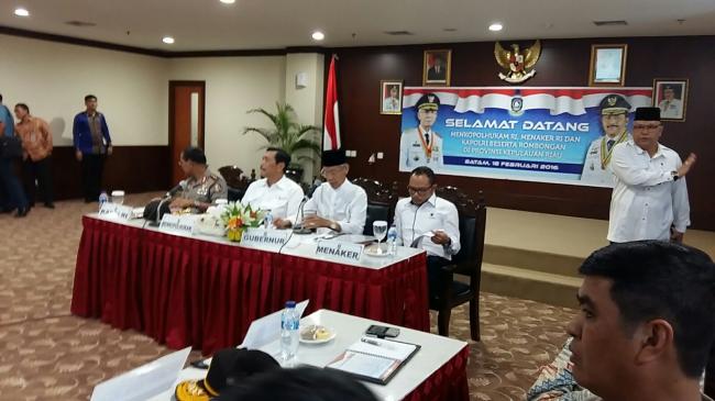 Unjuk Rasa Ganggu Investasi, Menko Polhukam: Harus Diatur, Gubernur Kepri Segera Buat Perda