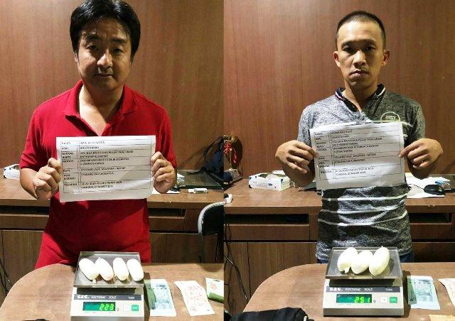 Dua Warga Malaysia Sembunyikan 7 Kapsul Sabu di Anus