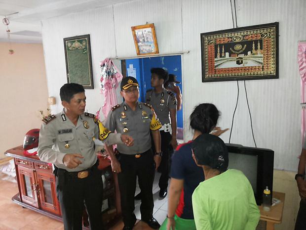 Kapolres Natuna dan Para Perwiranya Turun Langsung Cek TKP dan Kamar Mayat