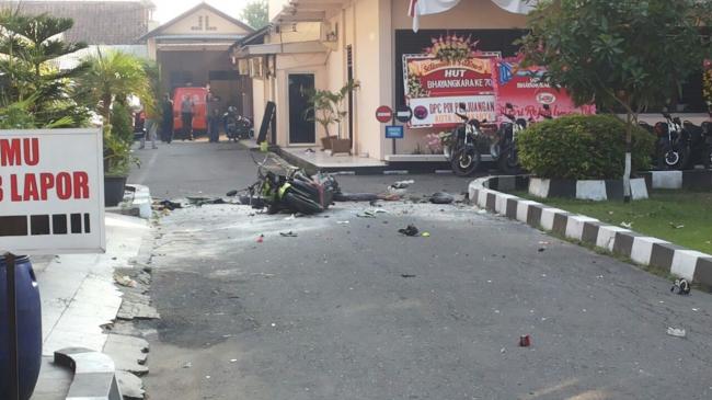 Polres Surakarta Diserah Pelaku Bom Bunuh Diri