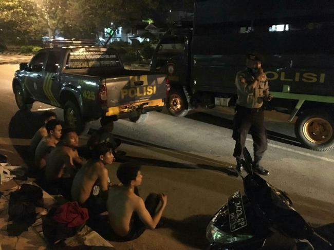Polisi Sisir Balap Liar dan Premanisme di Batam