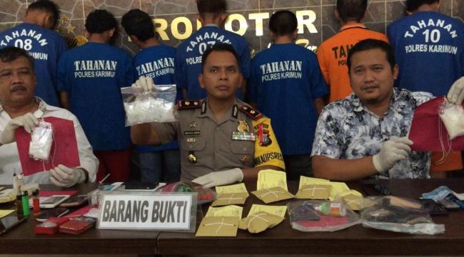 Kasus Narkoba Paling Banyak di Kecamatan Karimun