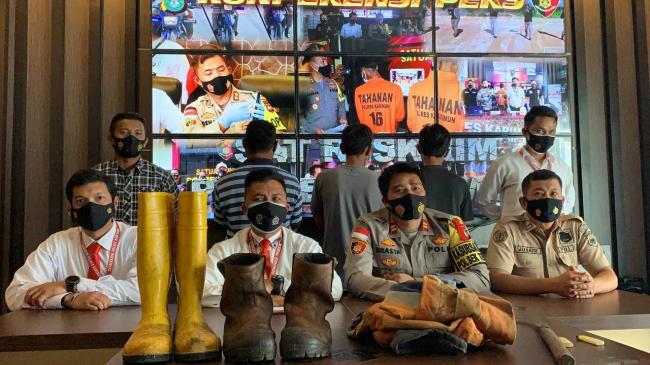 Tiga Tersangka Karhutla di Karimun Diberi Peringatan Secara Persuasif