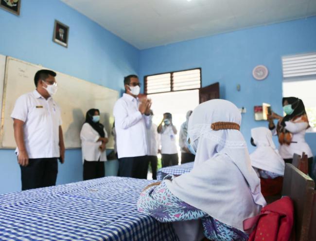 Disdik Bintan Pastikan Tak Ada Kasus Covid-19 dari Belajar Tatap Muka di Sekolah