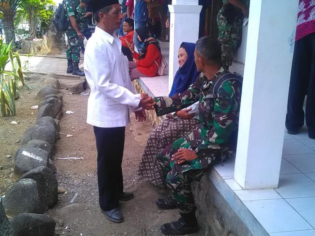 Ungkapan Rasa Terima Kasih Warga  Jelang Penutupan TMMD
