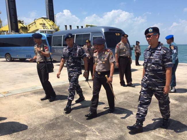 Kapolda Kepri Kunjungi Mako Lanal Batam