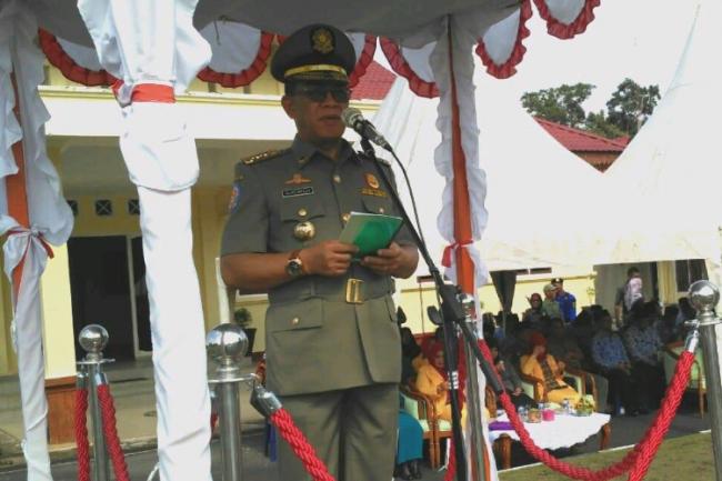 Bupati Awe Bangga dengan Satpol PP Lingga Gara-gara Ini