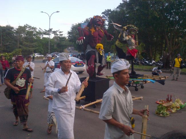 Begini Cara Umat Hindu di Batam Sambut Hari Raya Nyepi