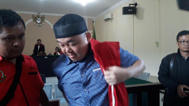 Jadi Terdakwa Narkoba, Pengusaha Tanjungpinang Ini Jaminkan Istrinya