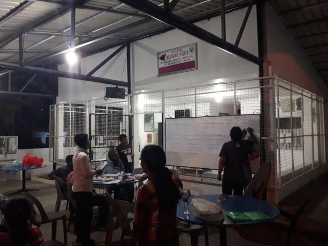 Jokowi Menang 100 Persen di TPS Bengkong Ini