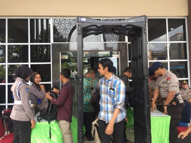 Polisi Jaga Ketat Pleno Perhitungan Suara Pilwako Tanjungpinang