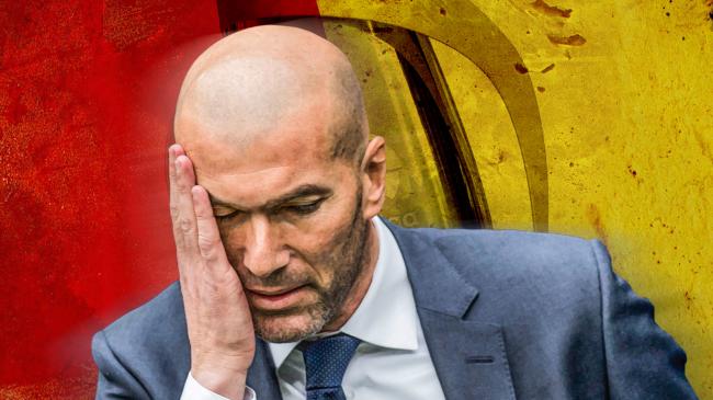 Pelatih Real Mardid Zinedine Zidane Terancam Lengser