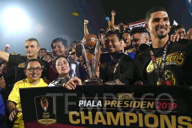 Gelar Juara Piala Presiden 2019 Jadi yang Kedua untuk Arema