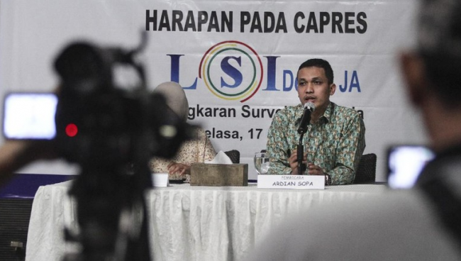 Survei LSI, Jokowi Unggul dari Prabowo di Semua Pulau Indonesia