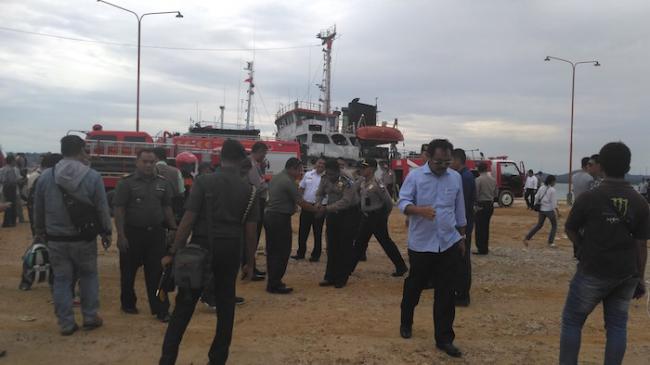 Beda Sikap Nurdin Basirun Saat Ledakan Tanker MT Nona dengan TKI Tenggelam