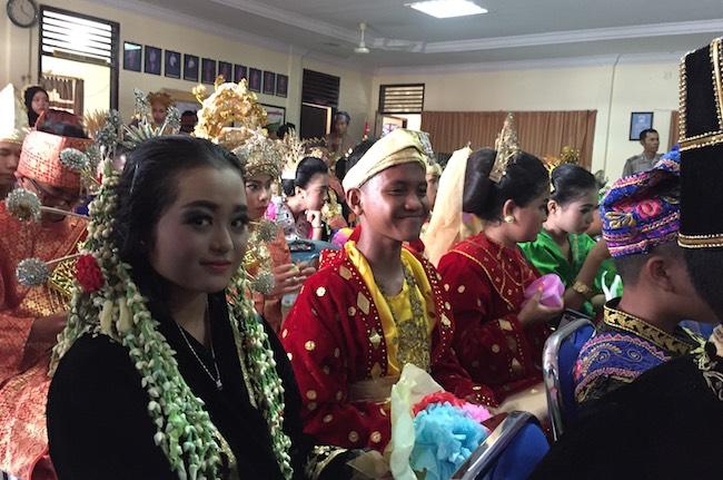 Siswa SMP Binaan Kunjungi Mapolres Karimun, Kepsek: Biar Nggak Takut Ketemu Polisi