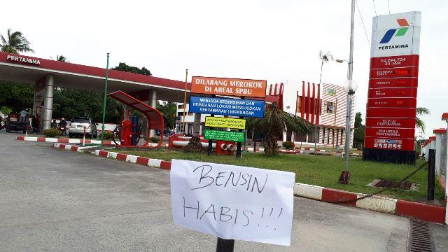 Krisis Premium dan Bio Solar Ancam Karimun Hingga Sepekan
