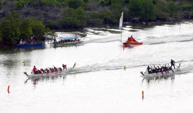 DKI Jakarta Juara International Dragon Boat Race di Tanjungpinang