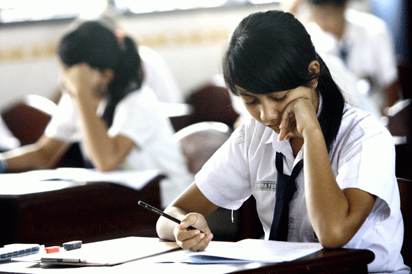 Tujuh Siswa SLTP di Batam Tidak Lulus UN