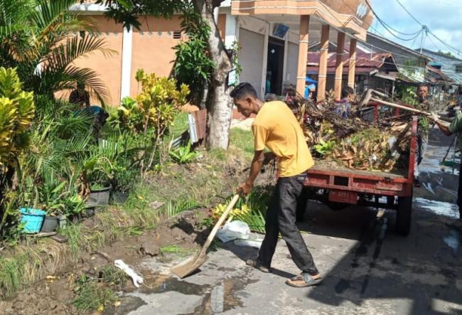 Camat-Satpol PP di Senayang Goro Bersama Sambut Ramadan