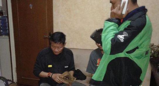 Pengemudi Gojek Gagalkan Pengiriman Sabu-sabu