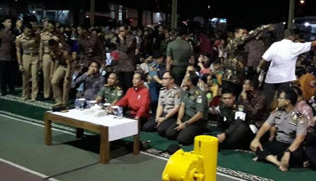 Presiden Jokowi Nobar Film G30S/PKI di Makorem Bogor