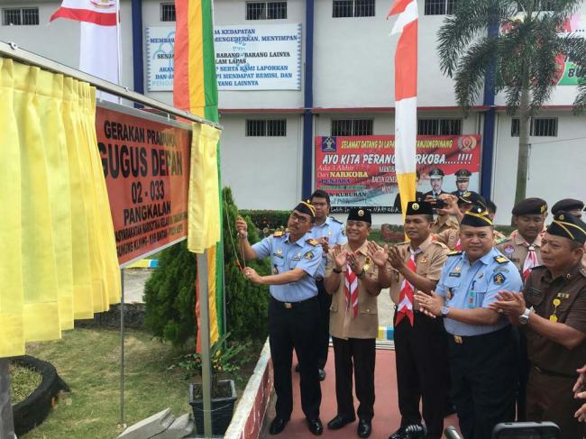Kanwil Kemenkumham Kepri: Semua Lapas Harus Punya Gerakan Pramuka