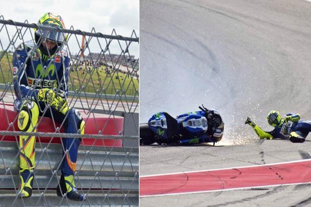 Rossi Teringat Momen Pahit di MotoGP Austin
