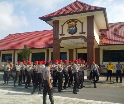 Polres Lingga Dapat Kekuatan 66 Personel Baru