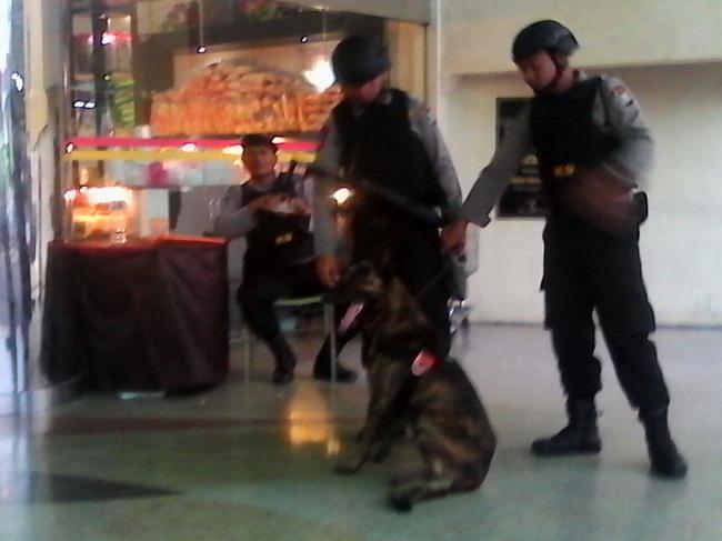 Polisi Siaga dan Bawa Anjing Pelacak ke Dalam BCS Mall, Ternyata Ini Maksudnya 