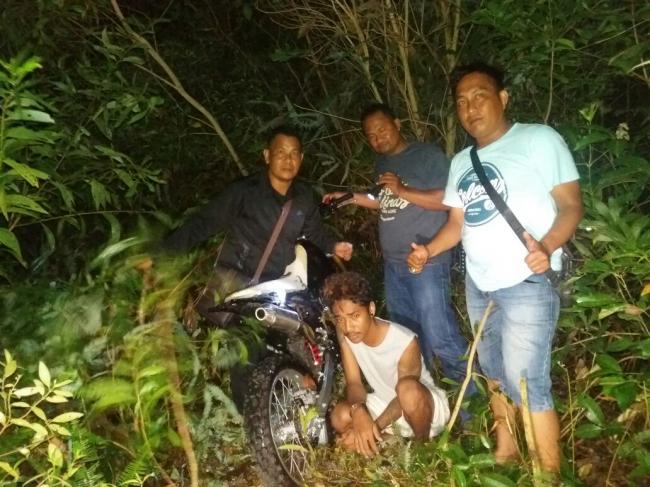 Pencuri Motor Tracker di Padi Mas Ditangkap Polisi