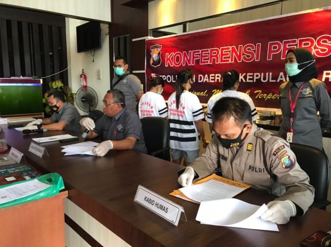 Polda Kepri Ungkap Upaya Perdagangan Orang ke Dubai dan Singapura