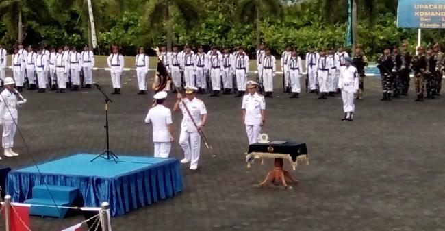 Kolonel Ribut Eko Resmi Gantikan Laksma Irawan Jadi Danlantamal IV Tanjungpinang