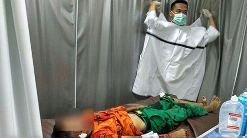 Begini Kerasnya Kecelakaan yang Membuat Pelajar SMP Ibnu Sina Tewas di Tempat