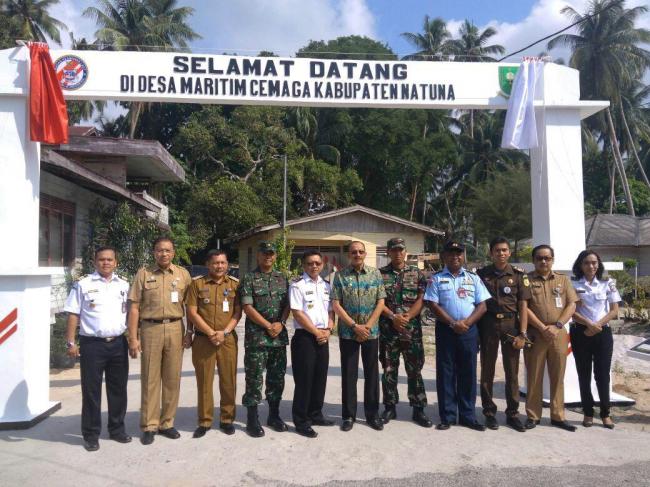 Pemkab Natuna Tandatangani Kerjasama Desa Maritim