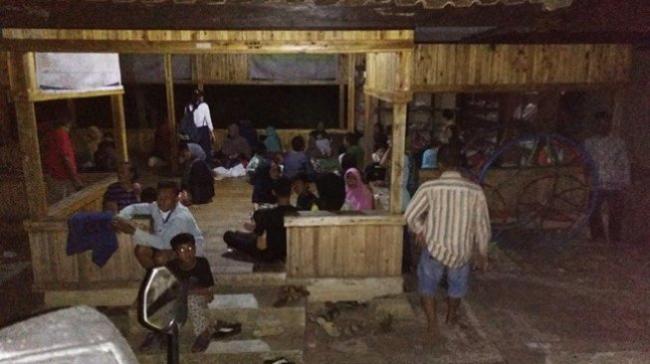 Ribuan Warga Pandeglang Mengungsi Akibat Gempa Banten