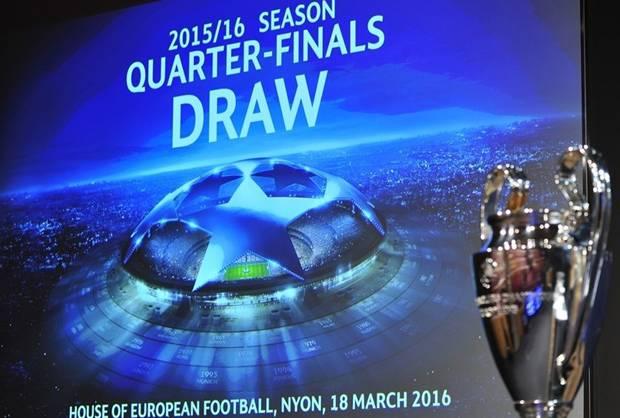 Hasil Drawing Perempat Final Liga Champions 2015/2016
