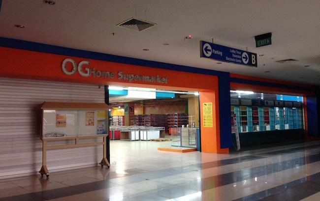 OG Home Supermarket Harbour Bay Akhirnya Tutup Total