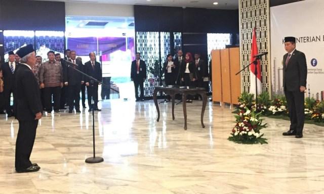 Jonan Lantik Dwi Soetjipto Jadi Kepala SKK Migas
