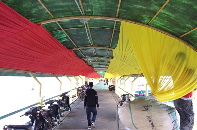 Jelang Kedatangan Kapolri, Dermaga Pulau Penyengat Mulai Berbenah