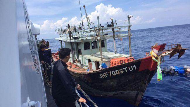 Bakamla Kembali Ringkus Kapal Vietnam Pencuri Ikan di Natuna
