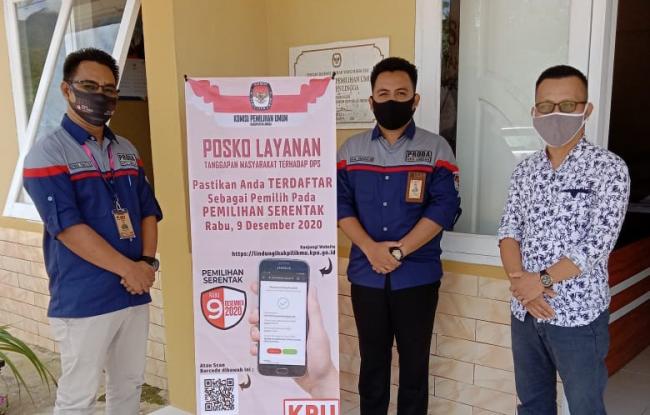 KPU Lingga Buka Posko Layanan Tanggapan Masyarakat Terhadap DPS Pilkada 2020