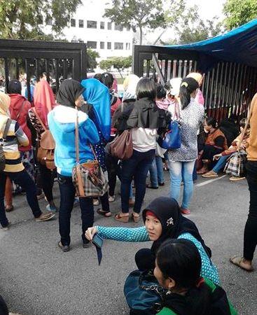Mogok Kerja, Buruh Tulis Surat Terbuka Kepada Kepala Dinas Tenaga Kerja Kota Batam